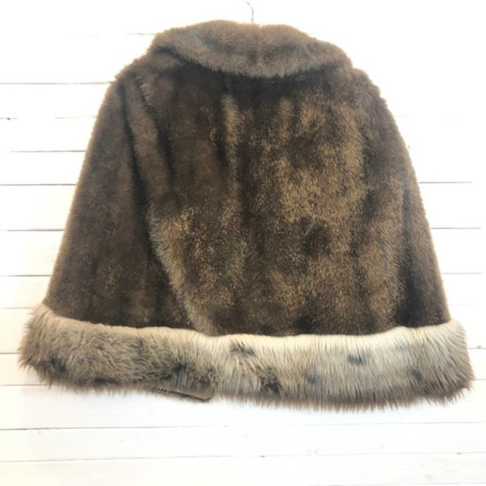 Sold 💕REGINA GLENARA Vintage Faux Fur - Picture 2 of 6